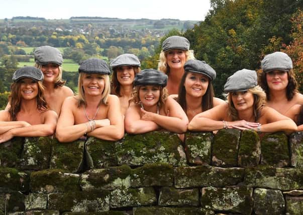 Some of the stars of the Darling Buds of Burley calendar.