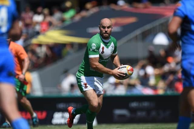 Liam Finn in action at last year's World Cup.