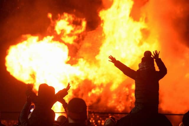 Bonfire. Pic credit: Bruce Rollinson