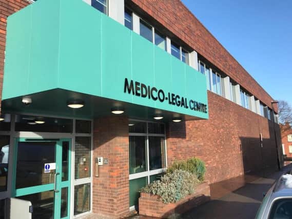 Sheffield Medico Legal Centre where the inquest was heard