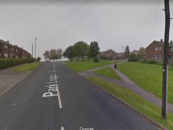 The boy was robbed on Park Lodge Lane, Eastmoor