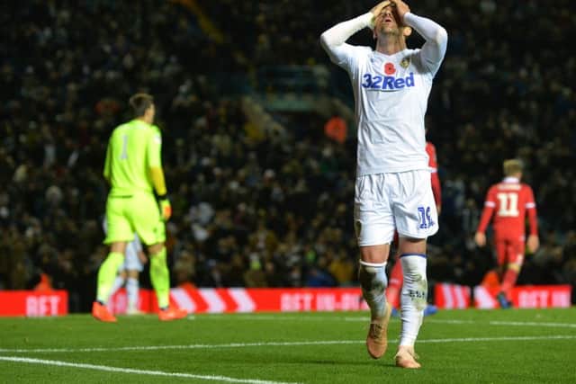 Pablo Hernandez rues his missed chance late on against Nottingham Forest.