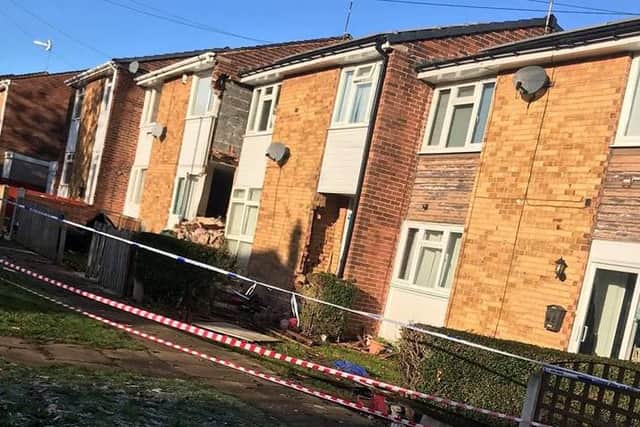 A number of properties in Glen Road, Morley, remain cordoned off.