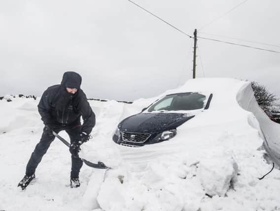 Snow hit Yorkshire earlier this year - could we see scenes like this again soon?