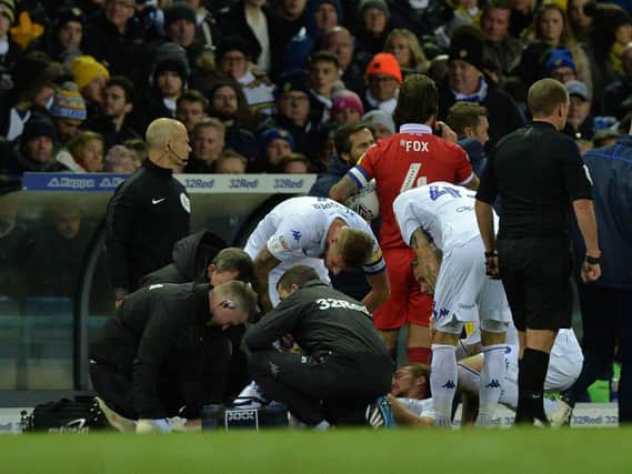 TWO MONTHS OUT: For Leeds United defender Luke Ayling.