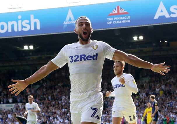 Leeds United's Kemar Roofe. PIC: Richard Sellers/PA Wire