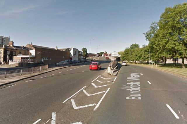 Police closed Burdock Way in Halifax following the discovery of a body. Picture: Google