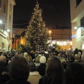 A previous year's Light Up A Life service at The Light.