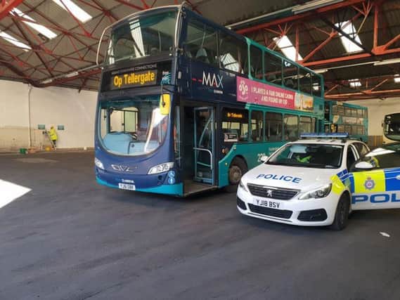 Police will use the double decker to catch dodgy drivers