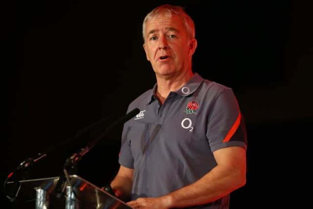 CONFIDENT: RFU Professional Rugby Director Nigel Melville. Picture courtesy of RFU.