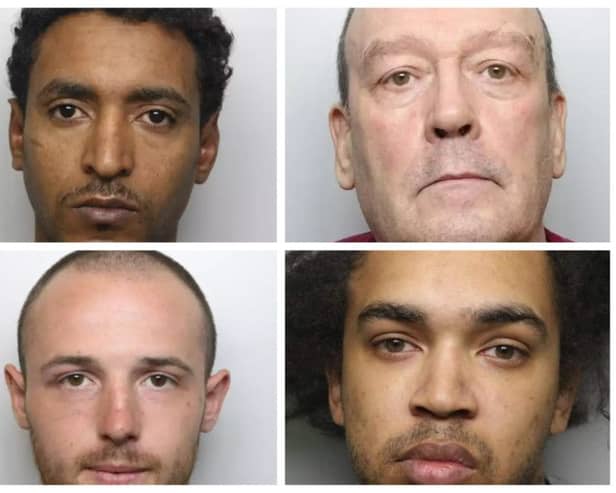 Pictured, clockwise from top left, Filmon Teklay, John Taylor, James Forrest and Jenson Jules.