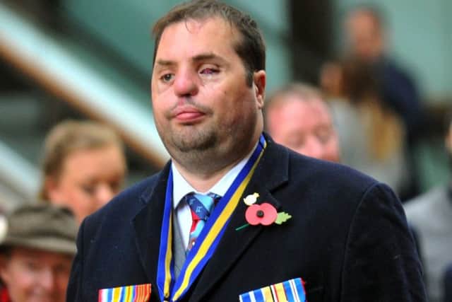 MARCH: Simon Brown, from Morley, will march at the Cenotaph in London at the weekend.