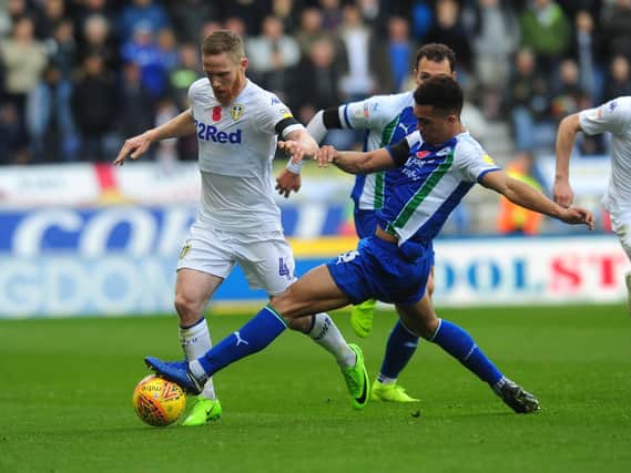 Leeds United midfielder Adam Forshaw battled illness ahead of Wigan clash.