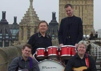 The band MP4 were formed by Parliamentarians - Kevin Brennan, Sir Greg Knight, Ian Cawsey and Peter Wishart.