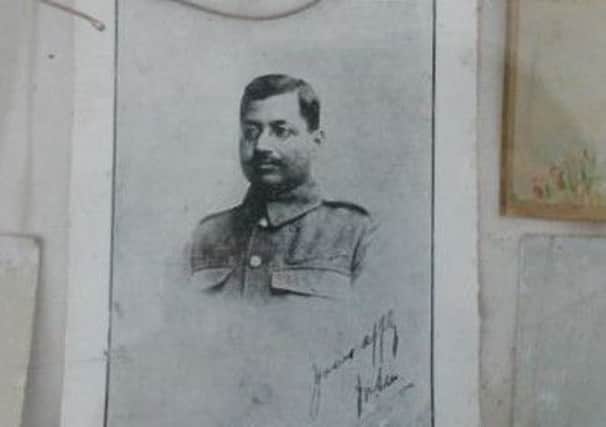 A photo of 'Jon' Sen who fought with the Leeds Pals.