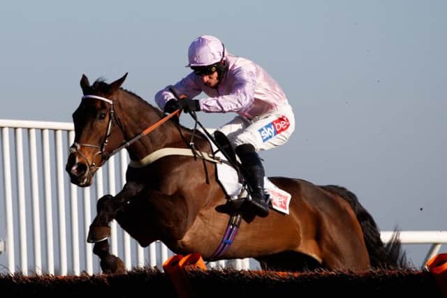 Global Citizen, ridden by Daryl Jacob at Kempton in February. PIC: John Walton/PA Wire