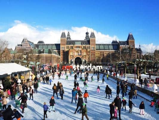 Travellers can enjoy seasonal food, drink, gift stalls and ice skating at these locations around Europe