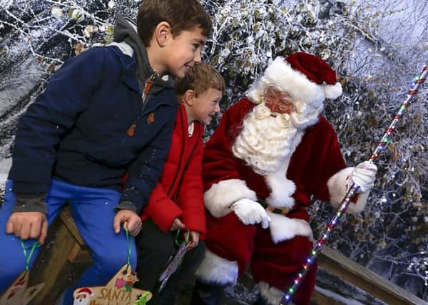 FESTIVE: Meet Santa at Lotherton Hall