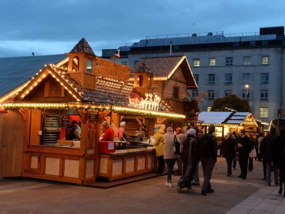 Leeds German Christmas Market attracts thousands of visitors each year. Picture Bruce Rollinson