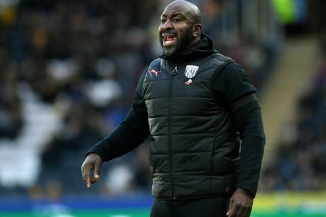 West Brom manager Darren Moore is under a bit of pressure to halt his side's downturn in results. PIC: Jonathan Gawthorpe