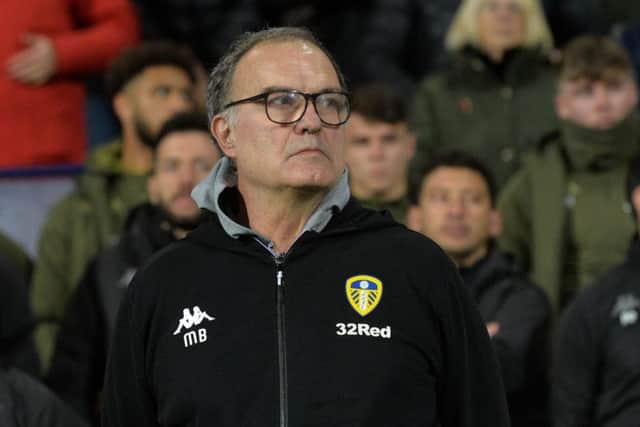 Leeds United head coach Marcelo Bielsa.