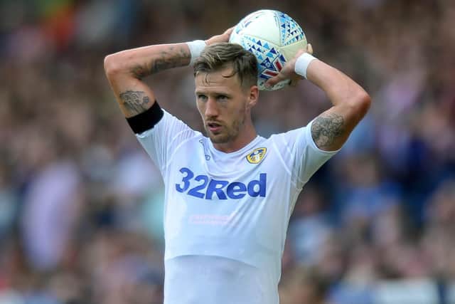Leeds United defender Barry Douglas.