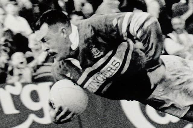 Garry Schofield was the victim of an alleged game-changing trip by Bob Beardmore when Leeds and Cas met in the John Player Trophy in 1988. PIC: Steve Riding