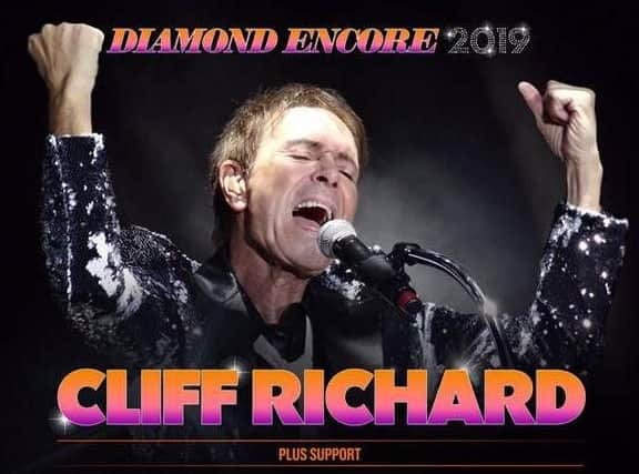 Sir Cliff Richard is coming to Scarborough again