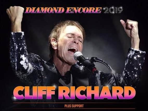 Sir Cliff Richard is coming to Scarborough again
