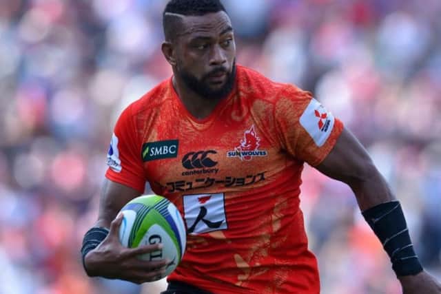 New Yorkshire Carnegie signing, Faatiga Lemalu. Picture: Yorkshire Carnegie RFC.