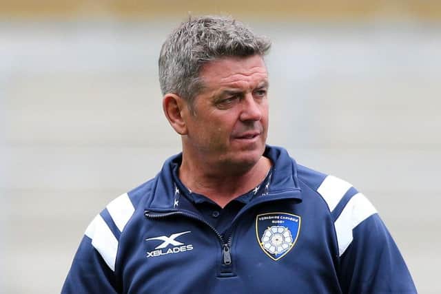 Yorkshire Carnegie coach, Chris Stirling.