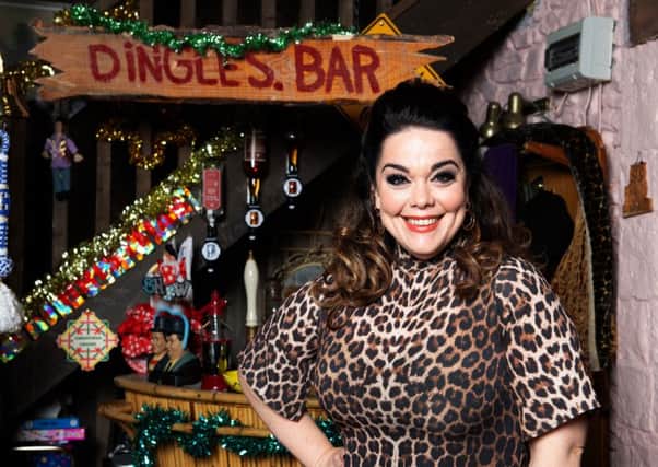 Lisa Riley playing Mandy Dingle, who is to return to the ITV soap Emmerdale for the first time in 17 years. PIC: PA