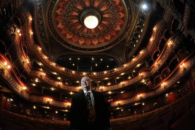 Leeds Grands general manager Ian Sime in the theatre. (Simon Hulme).
