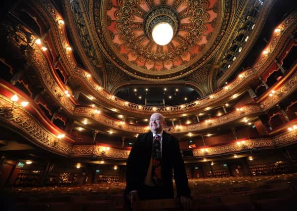 General Manager Ian Sime pictured at the Grand Theatre, Leeds.