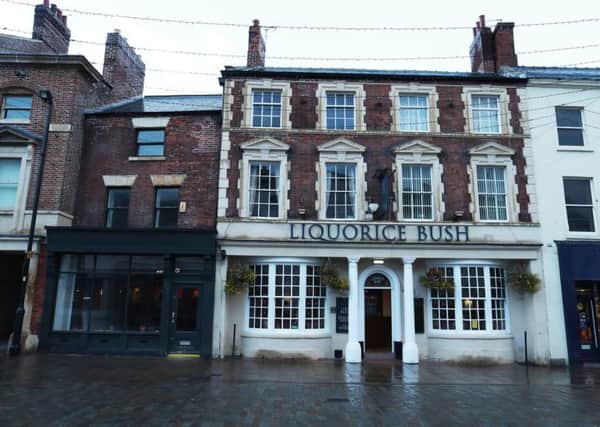 HERITAGE: The Liquorice Bush is one of 27 buildings in Pontefract town centre to be given a revamp.