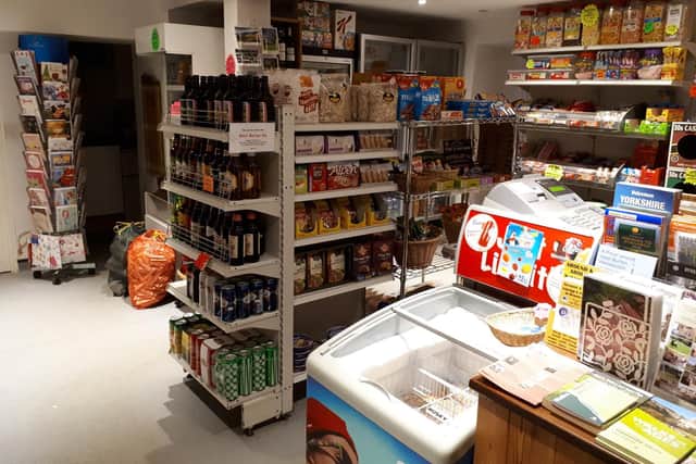 The village shop provides a secure income to owners outside of the main season.