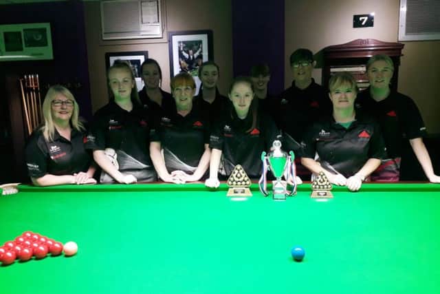 All the competitors who took part in the 2018 Yorkshire Ladies Championships.