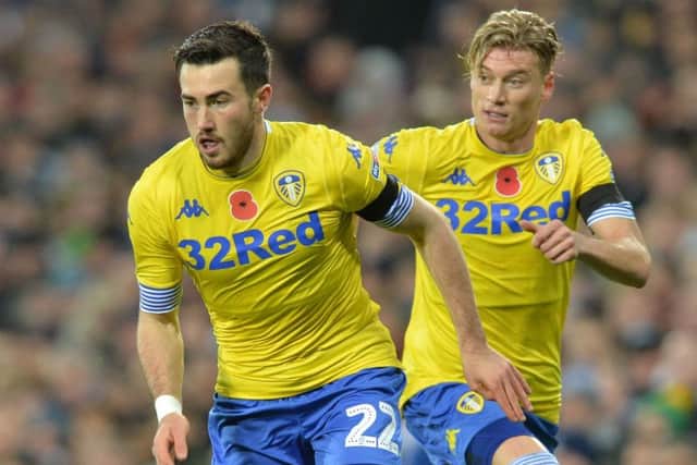 Jack Harrison and Gjanni Alioski.