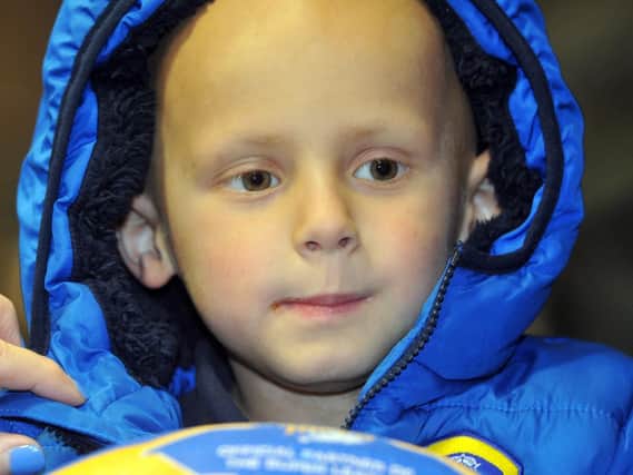 The five-year-oldhas battled stage four Neuroblastoma since his fourth birthday, but was declared to be in remission just months ago.