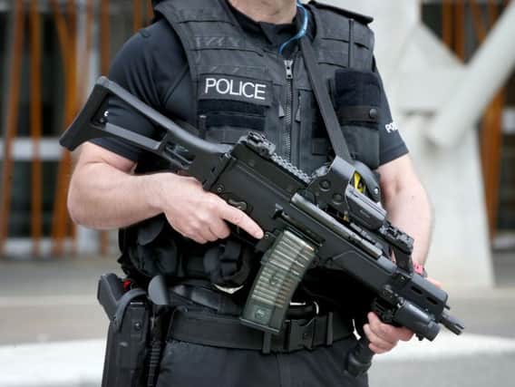 Armed police will be visible in various Yorkshire shopping centres