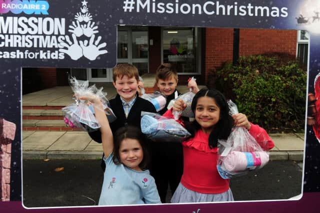 Mission Christmas Appeal at Radio Aire, Leeds..17th November 2018 ..Picture by Simon Hulme