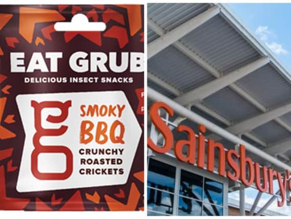 The barbecued flavoured bugs will be sold in 250 stores across the country from November 18.