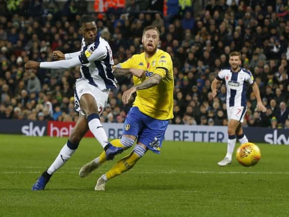 WAITING GAME: For Pontus Jansson, centre, pictured challenging West Brom's Tosin Adarabioyo in the 4-1 loss at The Hawthorns before the international break.