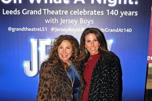 21 November  2018......   Red carpet to celebrate the Leeds Grand Theatre's 140th anniversary 
Kay Mellor with her daughter Gaynor Faye.  Picture Tony Johnson.