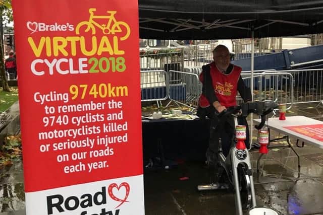 Leeds road safety cycle event