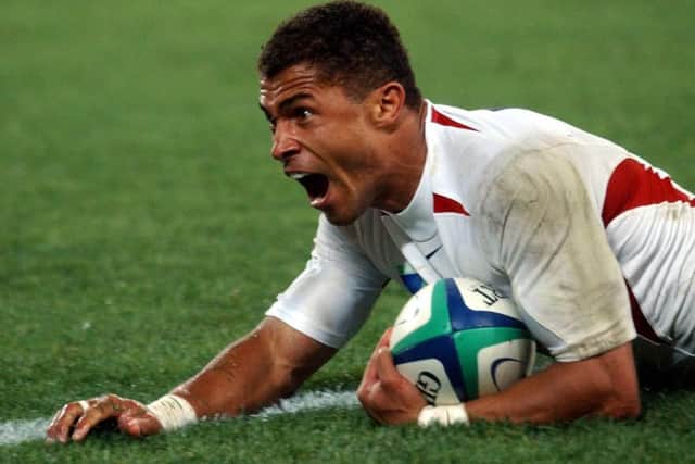 England's Jason Robinson scores in the 2003 Rugby World Cup final. (PA)