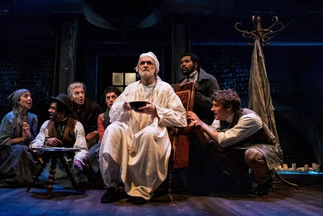 The cast of Leeds Playhouses production of A Christmas Carol.  (Sam Taylor /Andrew Billington).