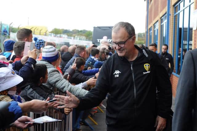 Leeds United head coach Marcelo Bielsa.