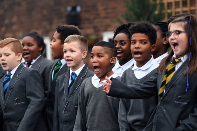 Pupils from Windmill Primary School in Belle Isle features in the new Sainsbury's Christmas advert.