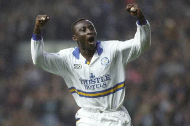 Leeds United fans' favourite, Tony Yeboah.